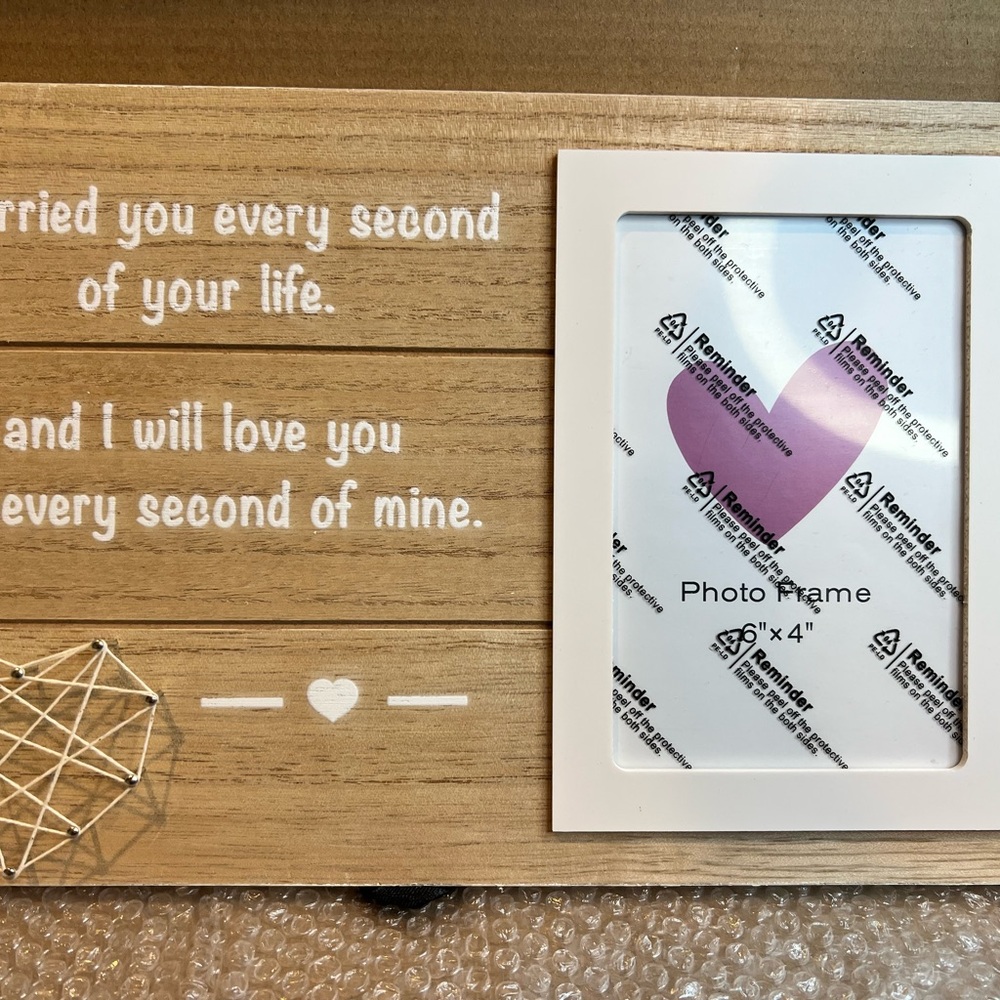 VILIGHT “I carried you every second of your life..” Photo Frame 6”x4” Memories